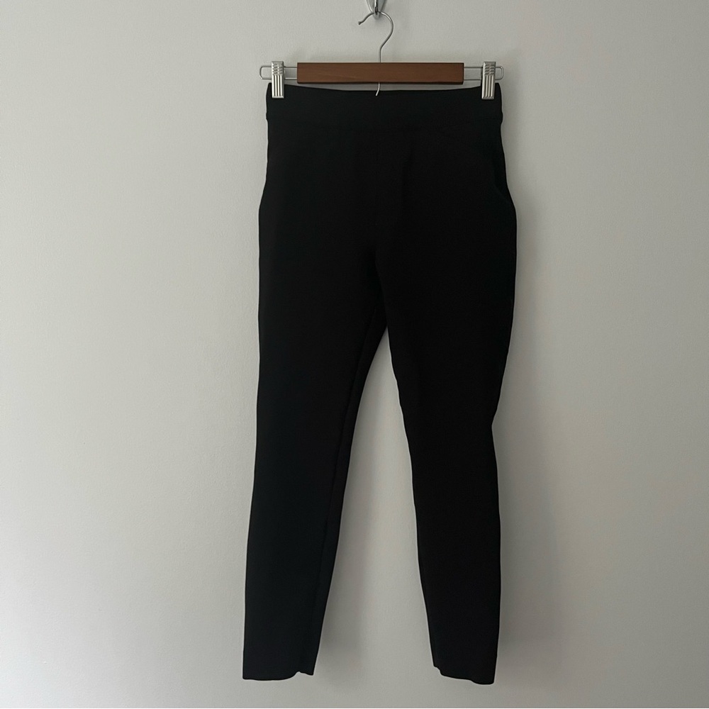 Spanx The Perfect Pant Black Ankle Backseam Skinny Pull On XS